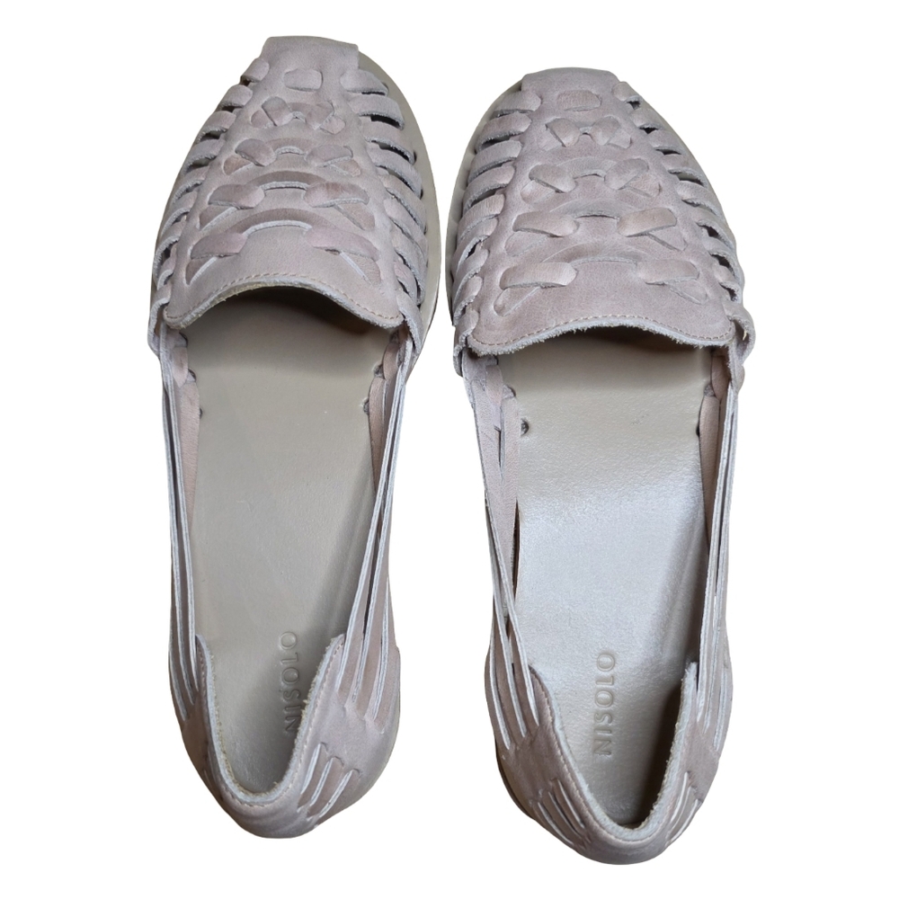 Nisolo Huarache Sandals Desert Rose Women’s Size 8.5 (fits Like 9) NWT